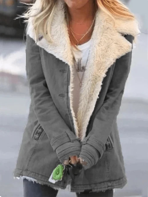 Winter Jacket Soft Warm Lining Elegant Cut