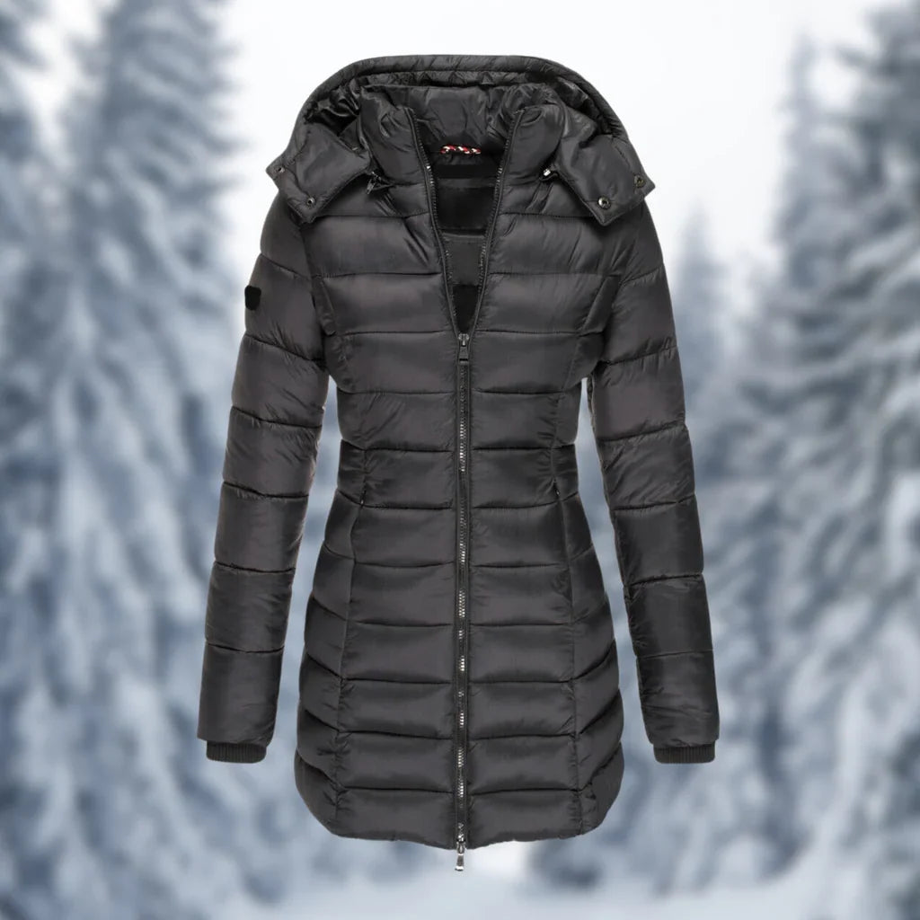 Winter Jacket Windproof Water-Resistant Warmth for Women