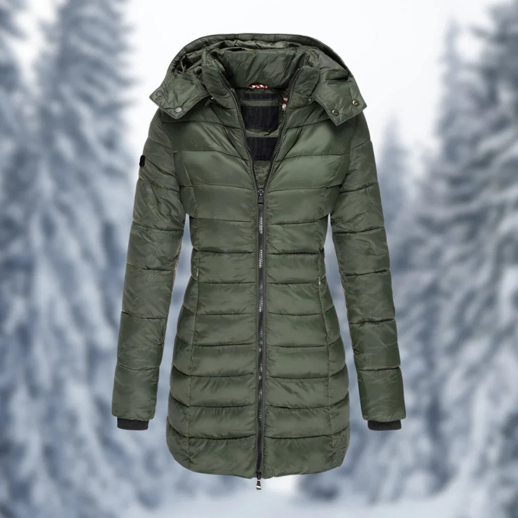 Winter Jacket Windproof Water-Resistant Warmth for Women