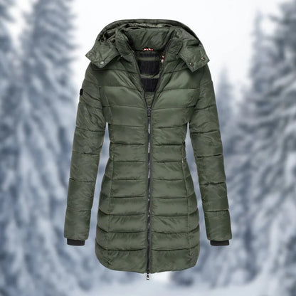 Winter Jacket Windproof Water-Resistant Warmth for Women