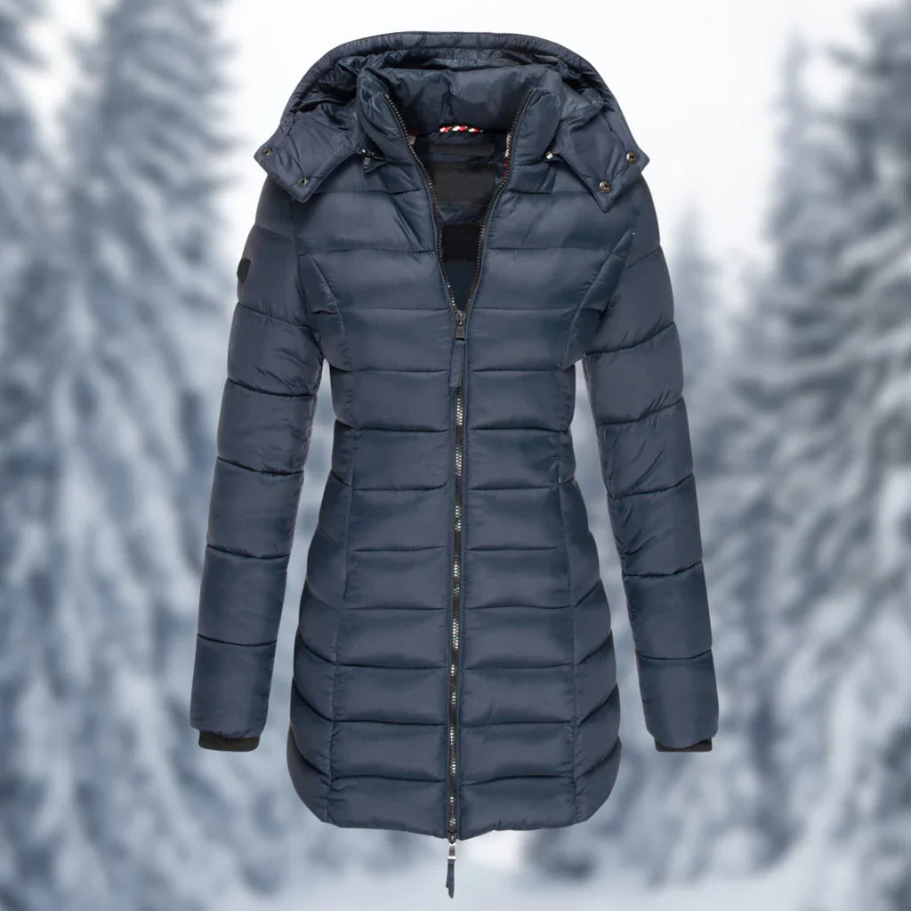 Winter Jacket Windproof Water-Resistant Warmth for Women