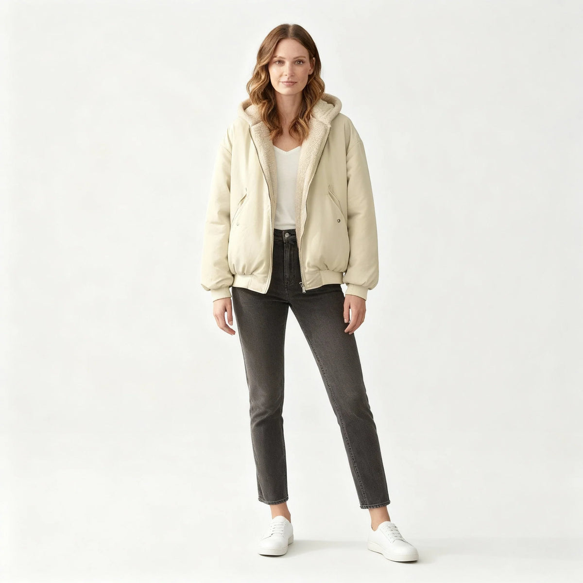 Winter Jacket Women's Oversized Lightweight Warm Filling
