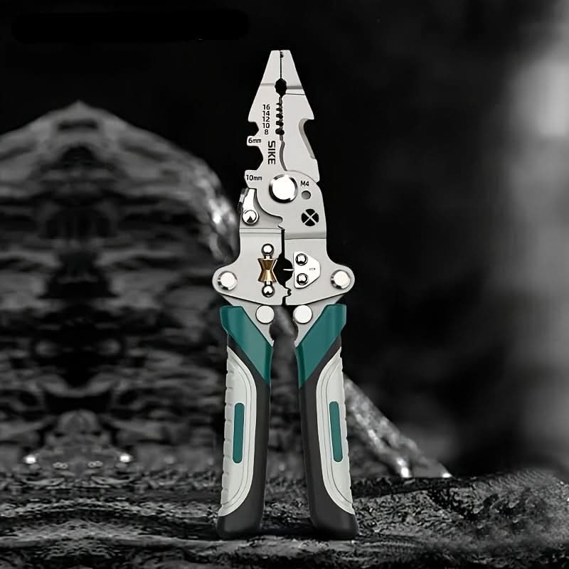 Wire Stripper Pliers Cutting Crimping & Stripping Foldable