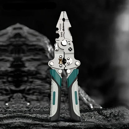 Wire Stripper Pliers Cutting Crimping & Stripping Foldable