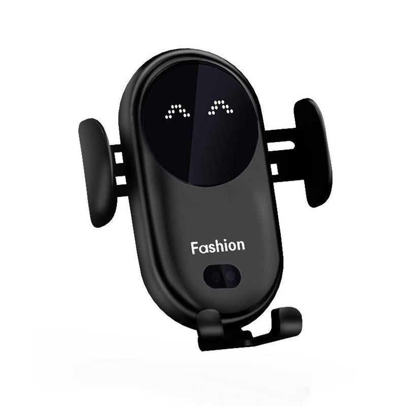 Wireless Car Charger 15W Auto-Clamp Vent & Suction Mount