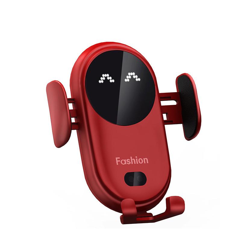 Wireless Car Charger 15W Auto-Clamp Vent & Suction Mount