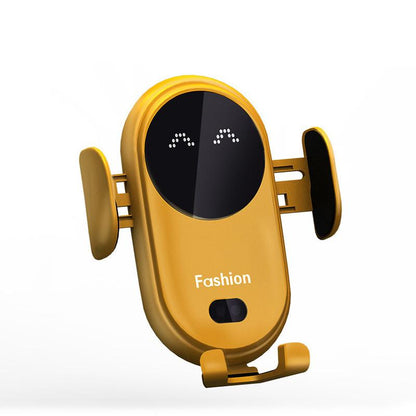 Wireless Car Charger 15W Auto-Clamp Vent & Suction Mount