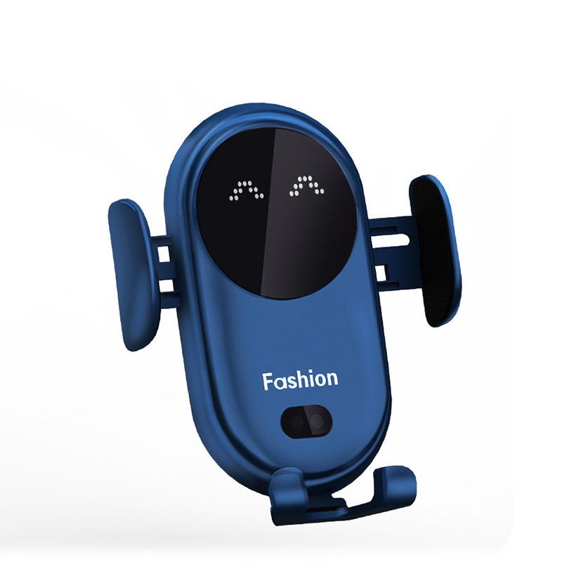 Wireless Car Charger 15W Auto-Clamp Vent & Suction Mount