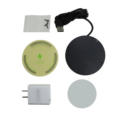 Wireless Charger Under-Desk Mount Through-Tabletop Fast Charging
