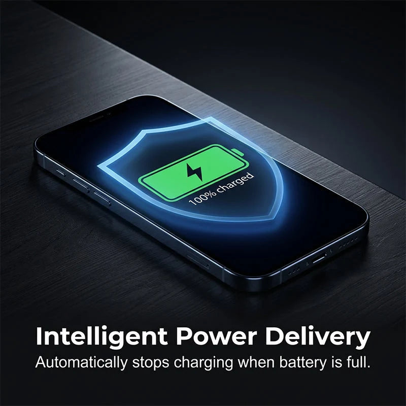 Wireless Charger Under-Desk Mount Through-Tabletop Fast Charging