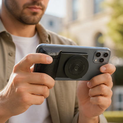 Wireless Charging Magnetic Mount Phone Holder (Anti-Vibration)