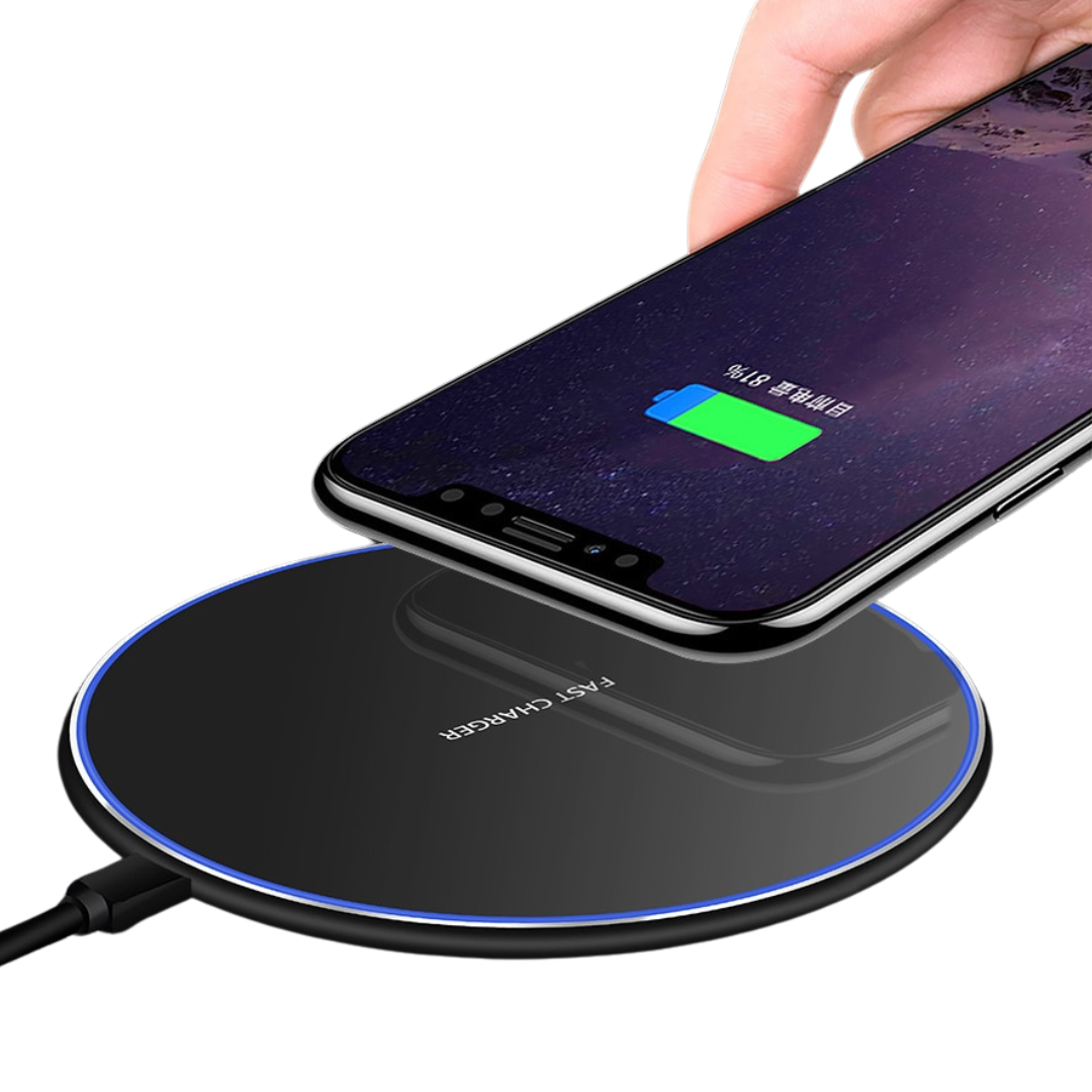 Wireless Charging Pad 30W Fast Charging USB-C Cable Included