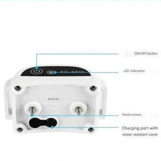Wireless Dog Fence Adjustable Range Waterproof Rechargeable Collar
