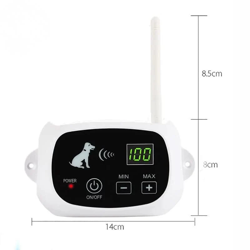 Wireless Dog Fence Adjustable Range Waterproof Rechargeable Collar