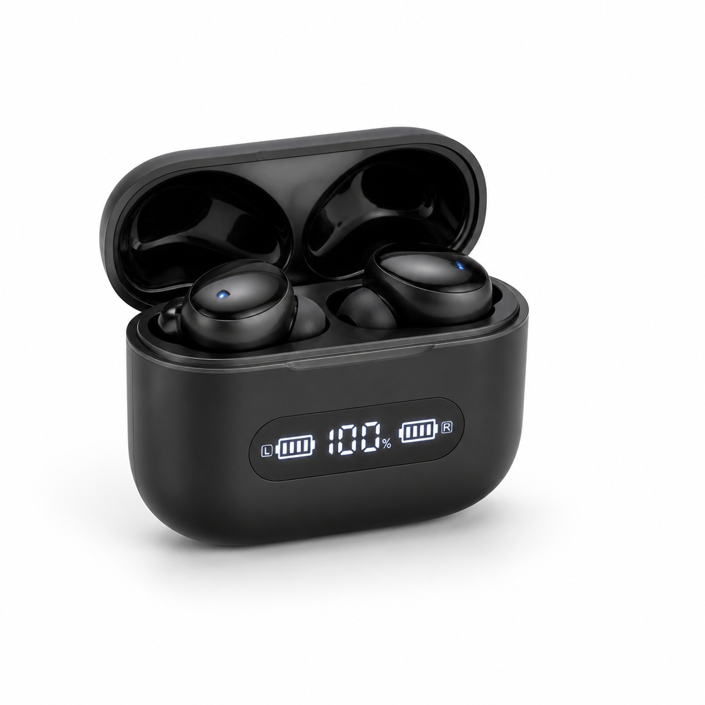 Wireless Earbuds Bluetooth 5.4 LED Charging Case