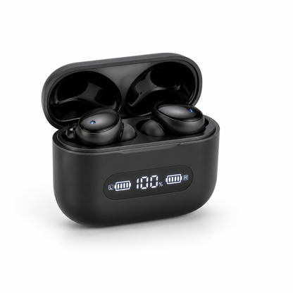 Wireless Earbuds Bluetooth 5.4 LED Charging Case