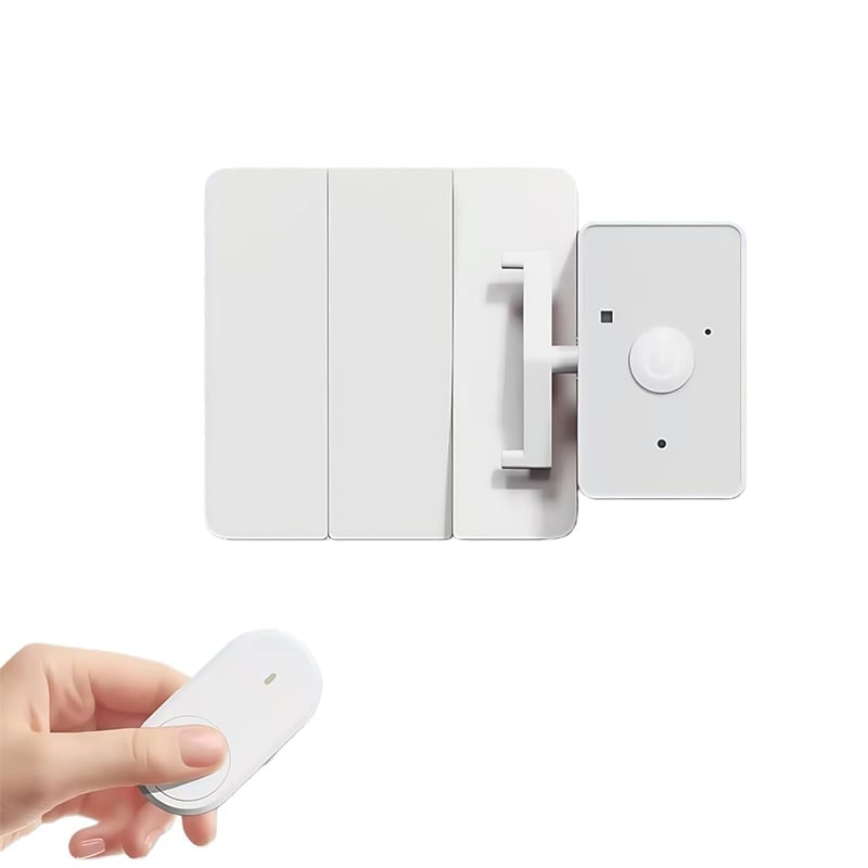 Wireless Light Switch USB Rechargeable 433 MHz Adhesive Mount