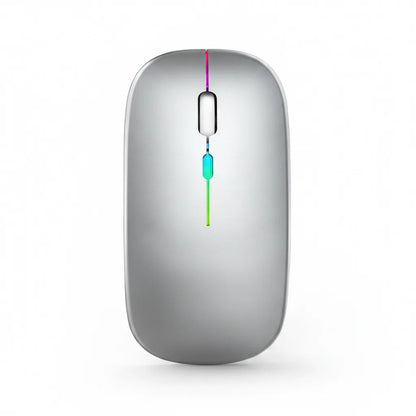 Wireless Mouse Rechargeable Bluetooth & USB Receiver