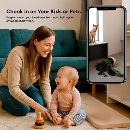 Wireless Nanny Camera with Sound for Home Use