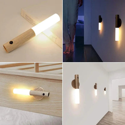 Wireless Wall Lamp Motion Sensor USB Rechargeable