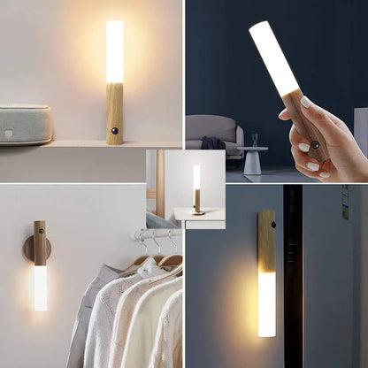 Wireless Wall Lamp Motion Sensor USB Rechargeable