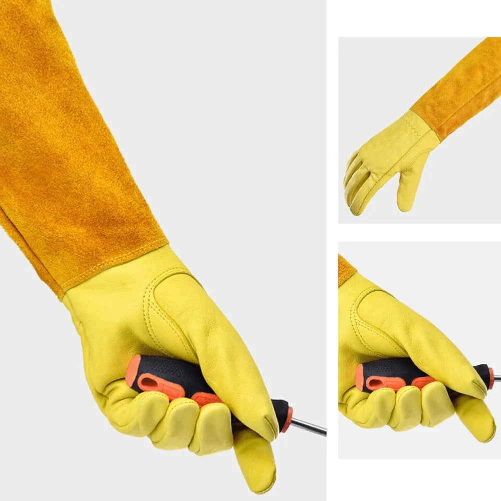 Women's Garden Gloves Thorn-Resistant Breathable Ergonomic Fit