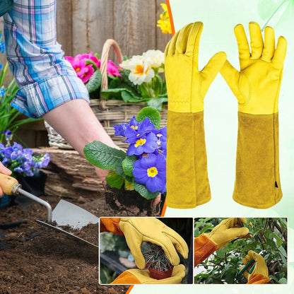 Women's Garden Gloves Thorn-Resistant Breathable Ergonomic Fit