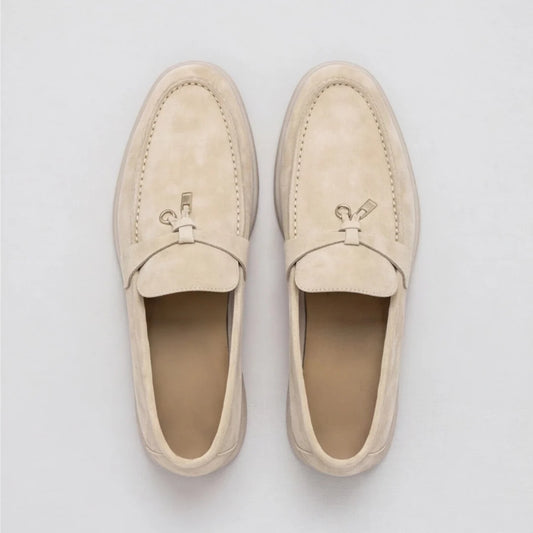 Women's Loafers Slip-On Suede-Like Platform Sole