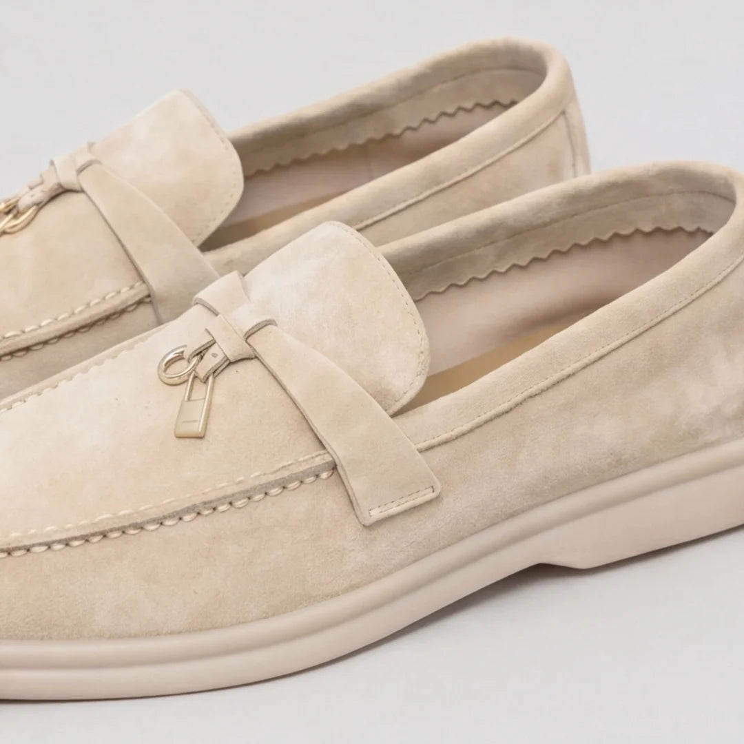 Women's Loafers Slip-On Suede-Like Platform Sole