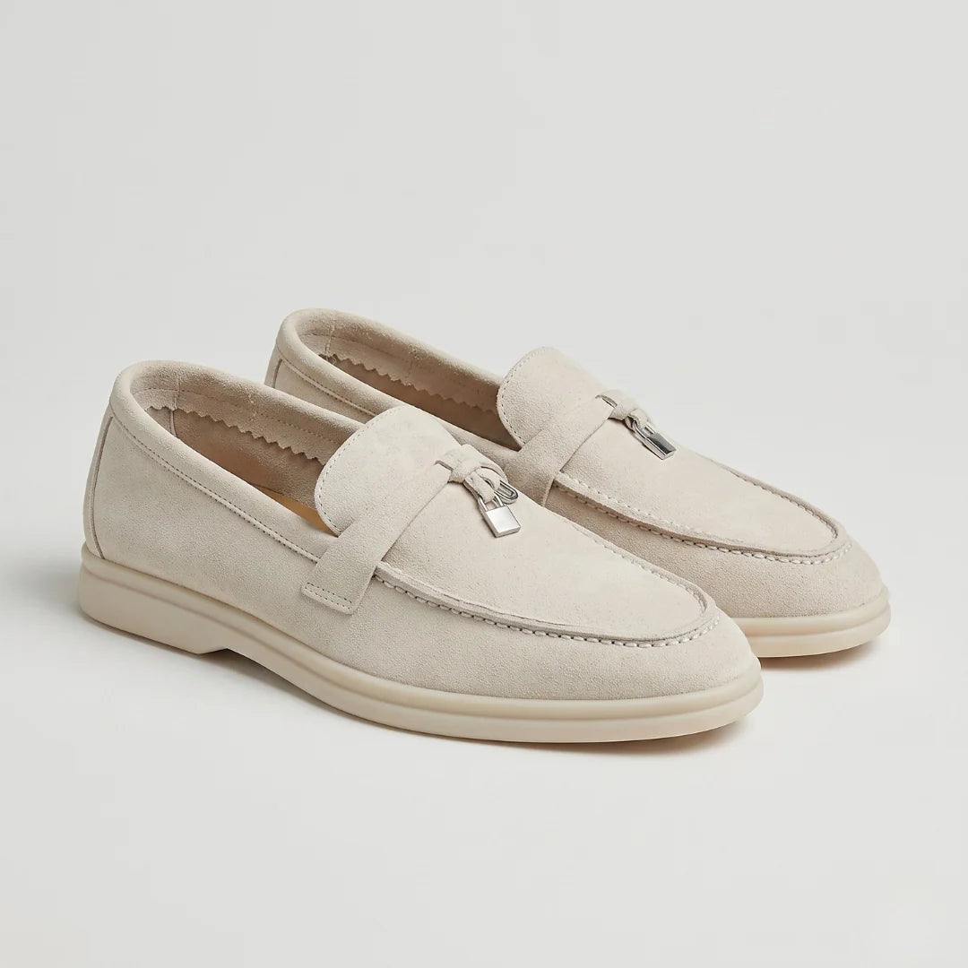 Women's Loafers Slip-On Suede-Like Platform Sole