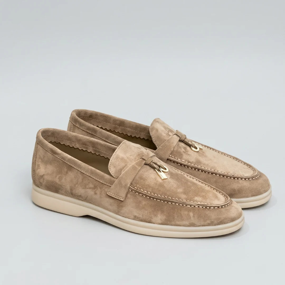 Women's Loafers Slip-On Suede-Like Platform Sole