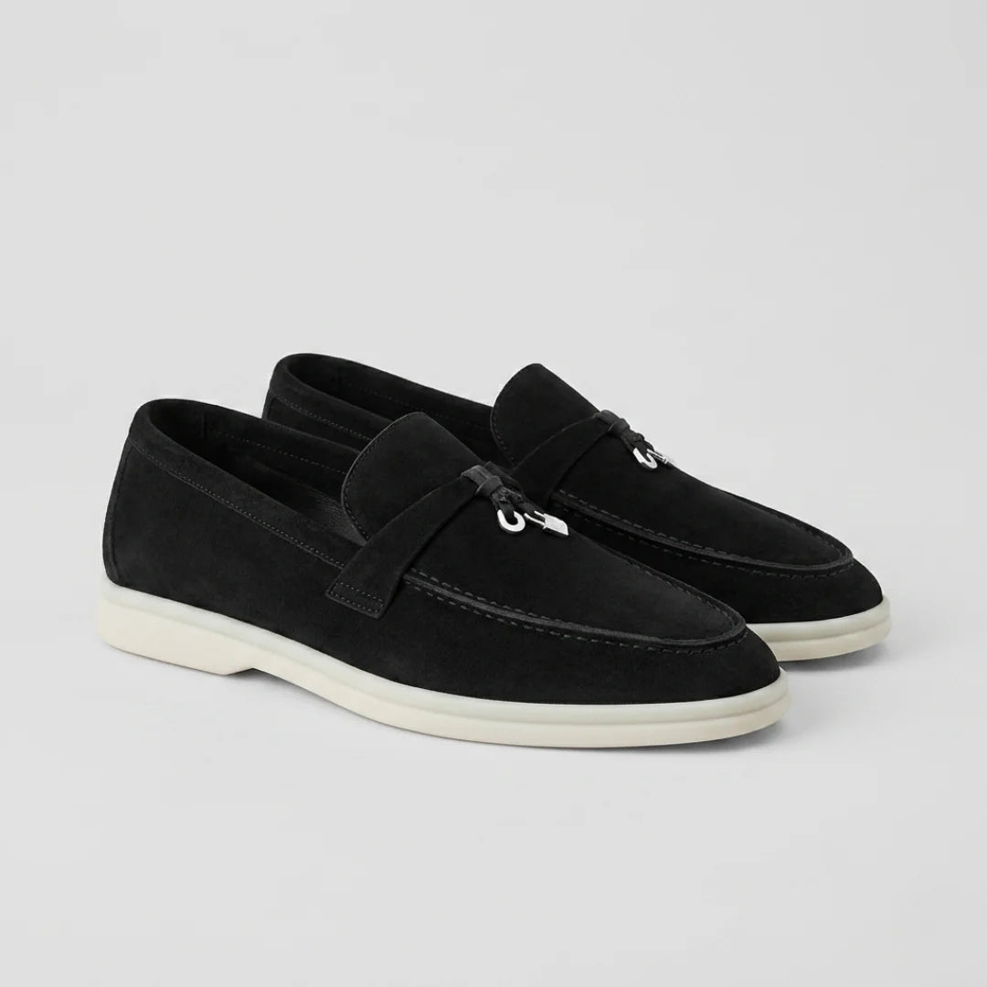 Women's Loafers Slip-On Suede-Like Platform Sole