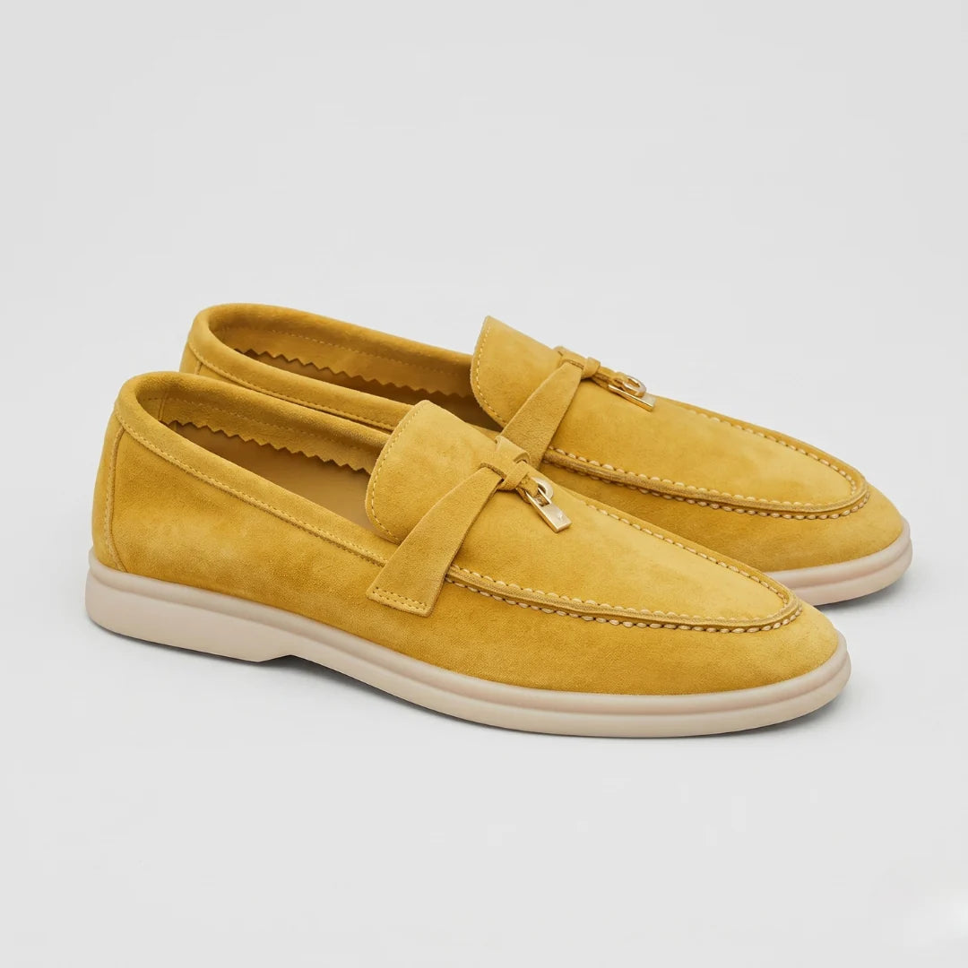 Women's Loafers Slip-On Suede-Like Platform Sole