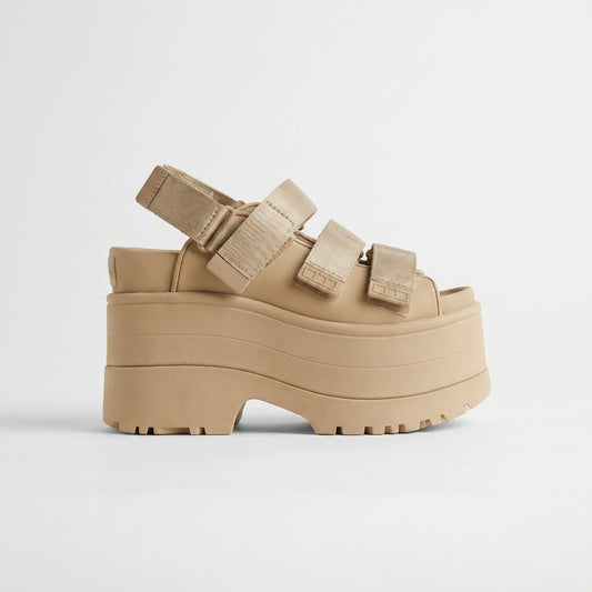 Women's Platform Sandals 4.3-Inch Lift Adjustable Straps
