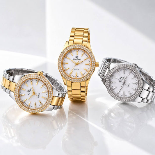 Women's Quartz Watch Stainless Steel 32mm 3 ATM Water-Resistant