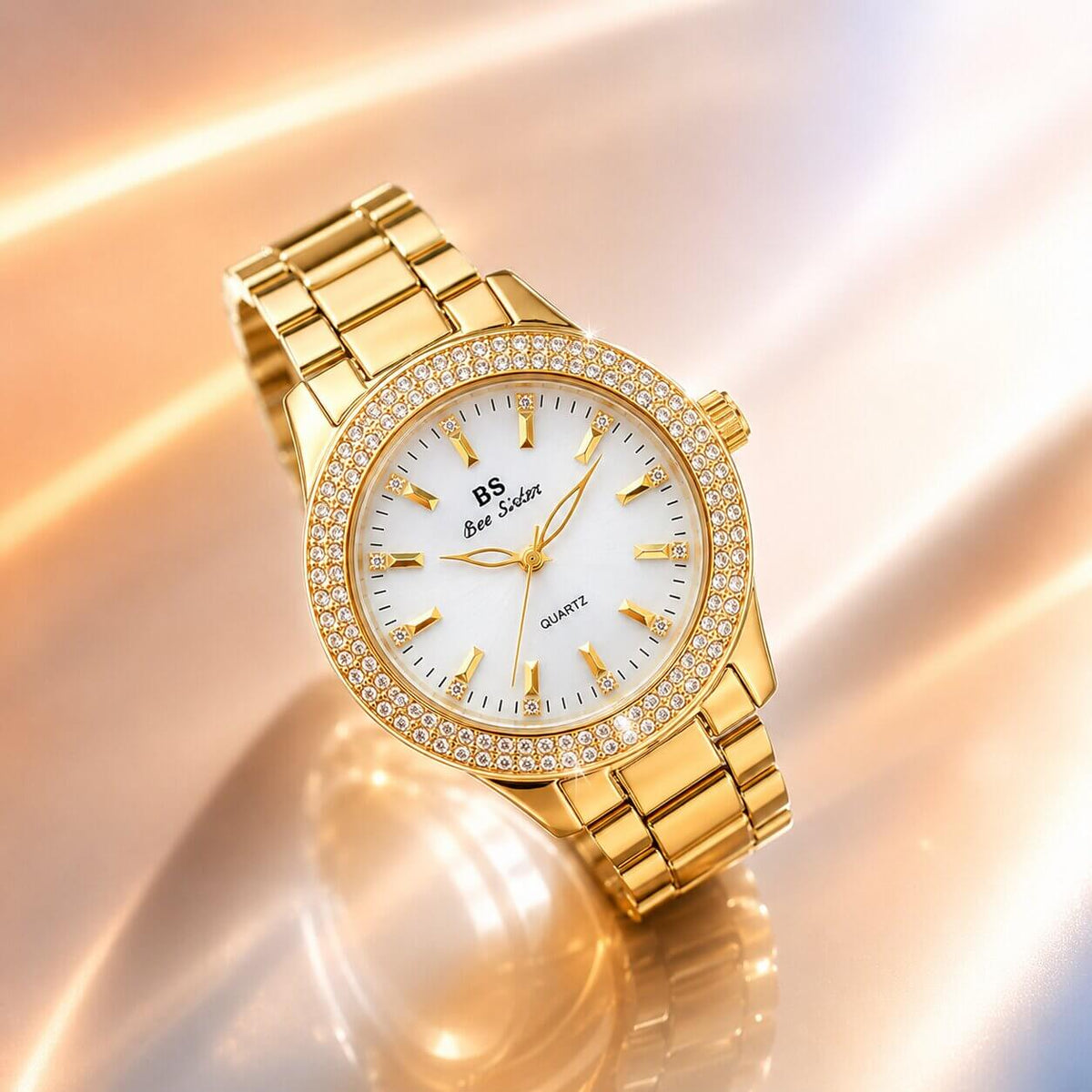 Women's Quartz Watch Stainless Steel 32mm 3 ATM Water-Resistant