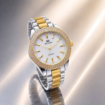 Women's Quartz Watch Stainless Steel 32mm 3 ATM Water-Resistant