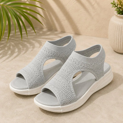 Women's Sandals Contoured Arch Support & Breathable Knit