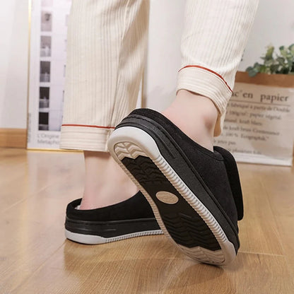 Women's Slippers Extra-Wide Adjustable Open-Toe Rubber Sole