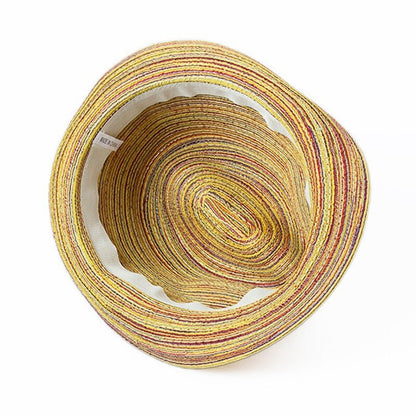 Women's Sun Hat Wide Brim Breathable Straw UV Protection