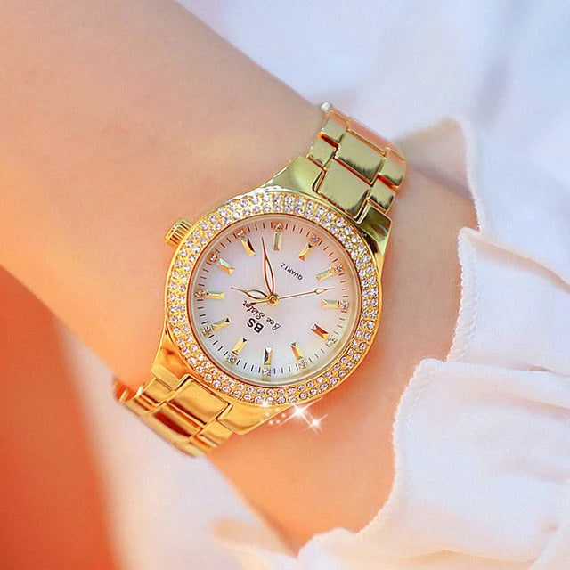 Women's Watch Quartz Movement Stainless Steel Water Resistant