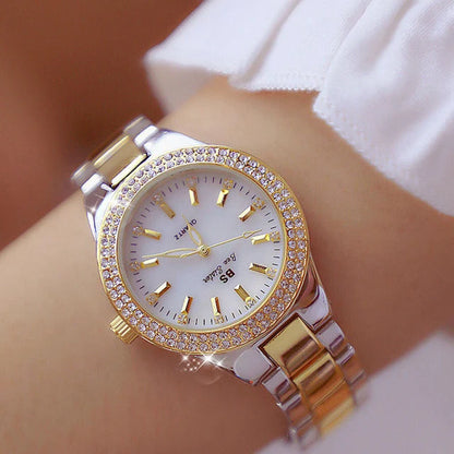 Women's Watch Quartz Movement Stainless Steel Water Resistant