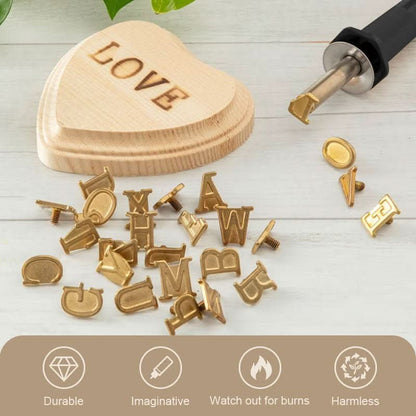 Wood Burning & Engraving Kit Adjustable Temperature 58-Piece Set