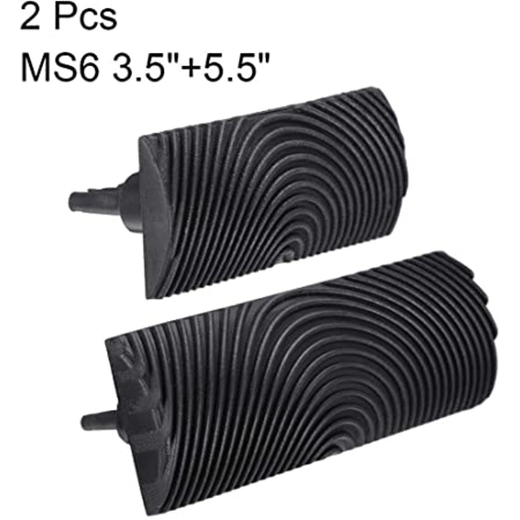 Wood Grain Tool Set Rubber Brushes Ergonomic Non-Slip Handles