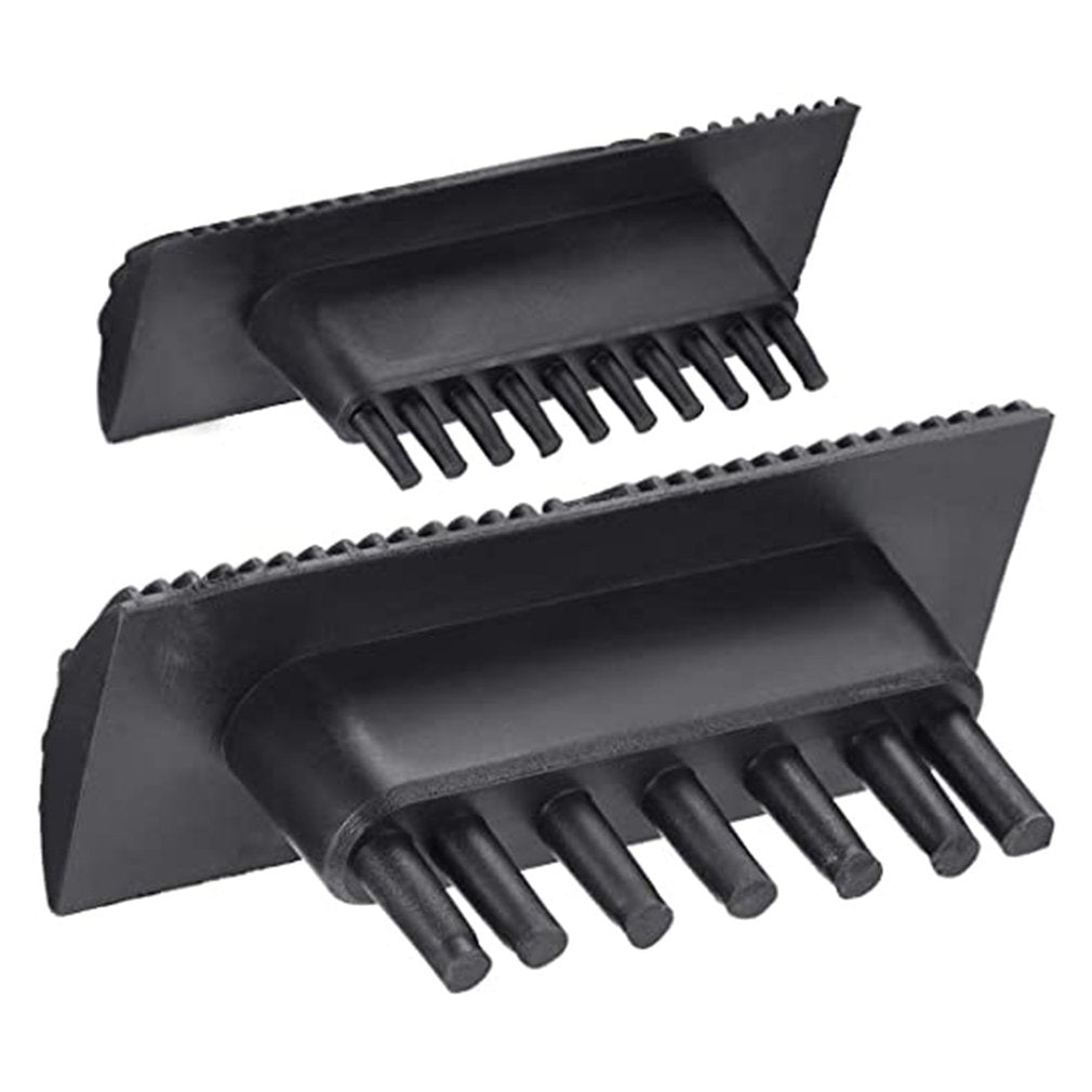 Wood Grain Tool Set Rubber Brushes Ergonomic Non-Slip Handles
