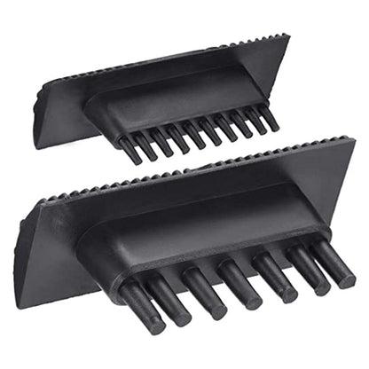 Wood Grain Tool Set Rubber Brushes Ergonomic Non-Slip Handles