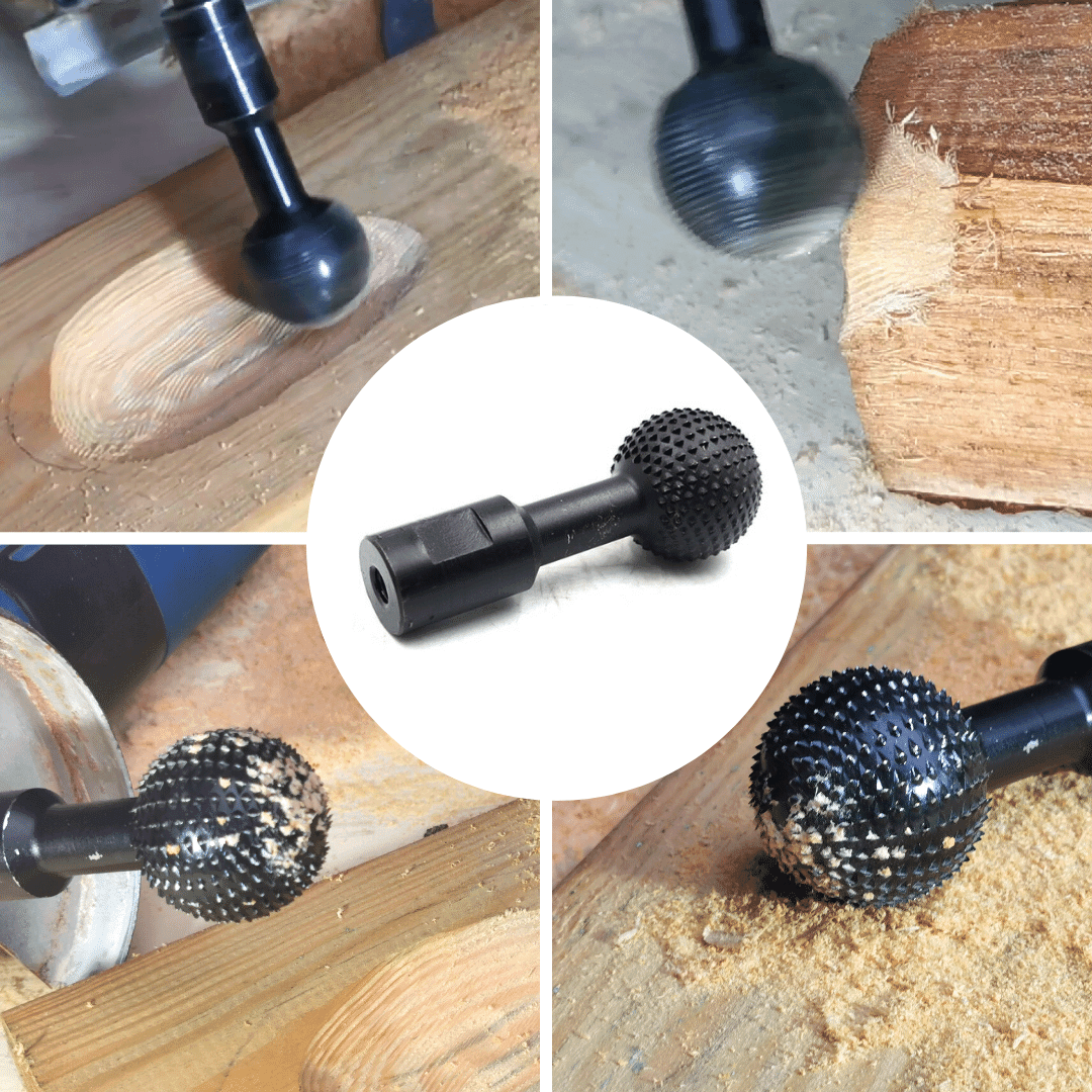 Wood Milling Head Set M14 Hardened Steel