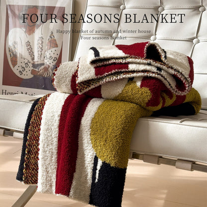 Wool Blanket Fluffy Lightweight Cartoon Designs
