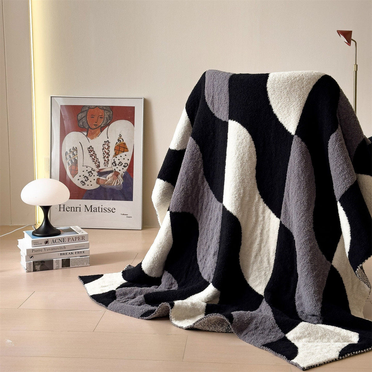 Wool Blanket Fluffy Lightweight Cartoon Designs