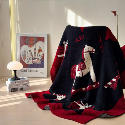 Wool Blanket Fluffy Lightweight Cartoon Designs